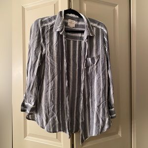 Womens button down shirt